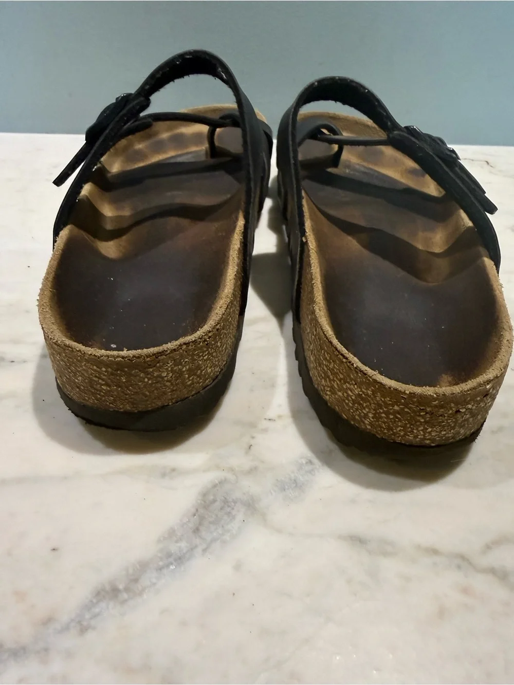 Birkenstock Mayari Black Thong Sandal, size 38 EU - Picture 6 of 7
